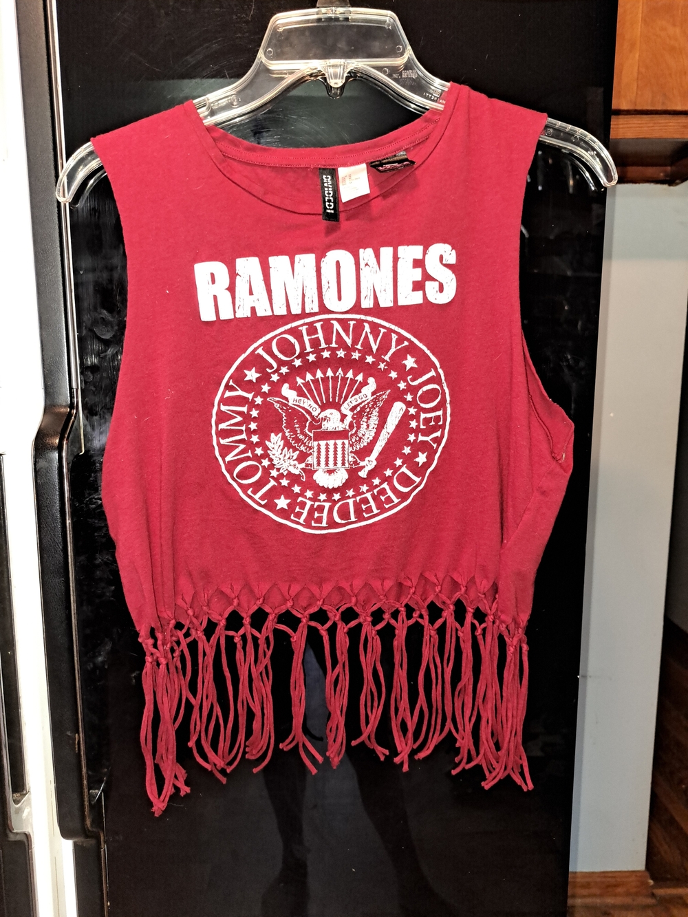 Divided Maroon Ramones Graphic Tee